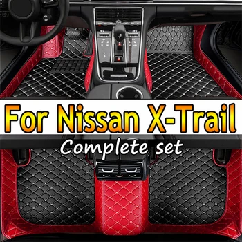 Автомобильные коврики для Nissan X-Trail xtrail 2021 2020 2019 2018 2017 (5 мест) Автомобильные Аксессуары для интерьера на заказ, ковры rugs